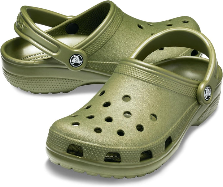 Crocs Unisex Classic High Shine Clog Holzschuh 43/44 EU Army Green, 43/44 EU Army Green
