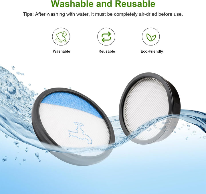 DingGreat 3 HEPA Filter Teil für Rowenta Swift Power Cyclonic RO2932EA RO2933EA RO2957EA RO2981EA RO