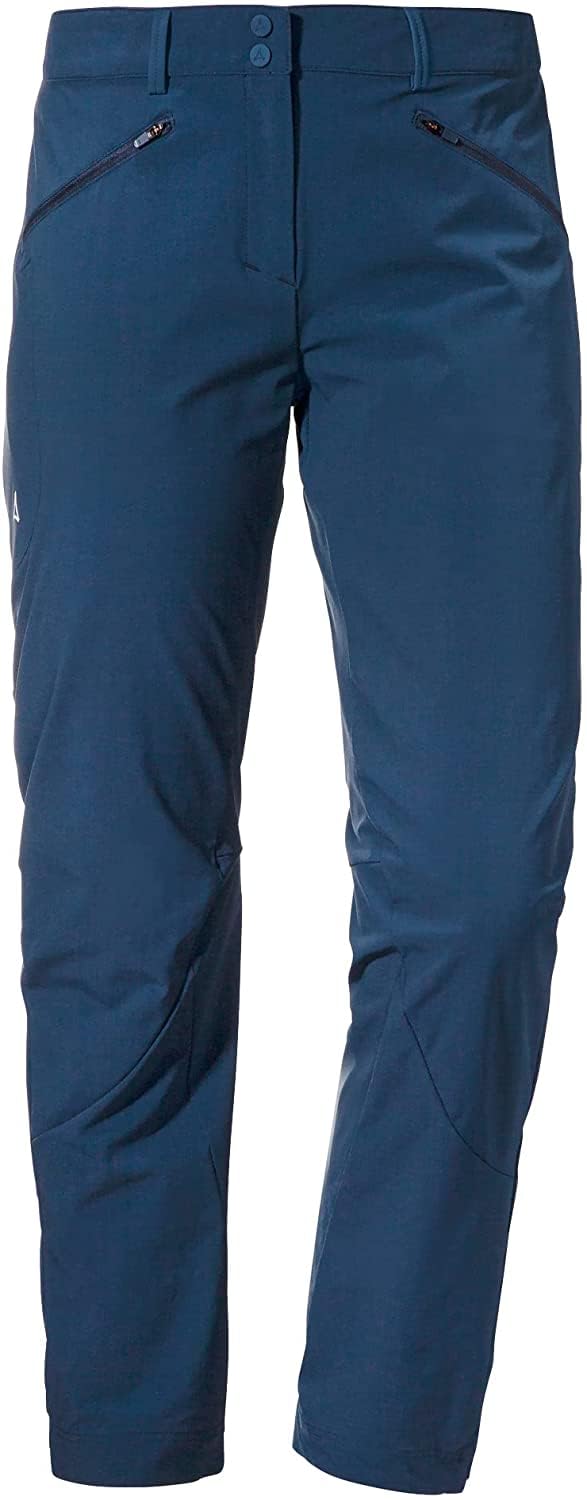 Schöffel Damen Pants Hestad L, robuste, schnell trocknende Outdoor Hose, Damen Hose mit bequemer Pas