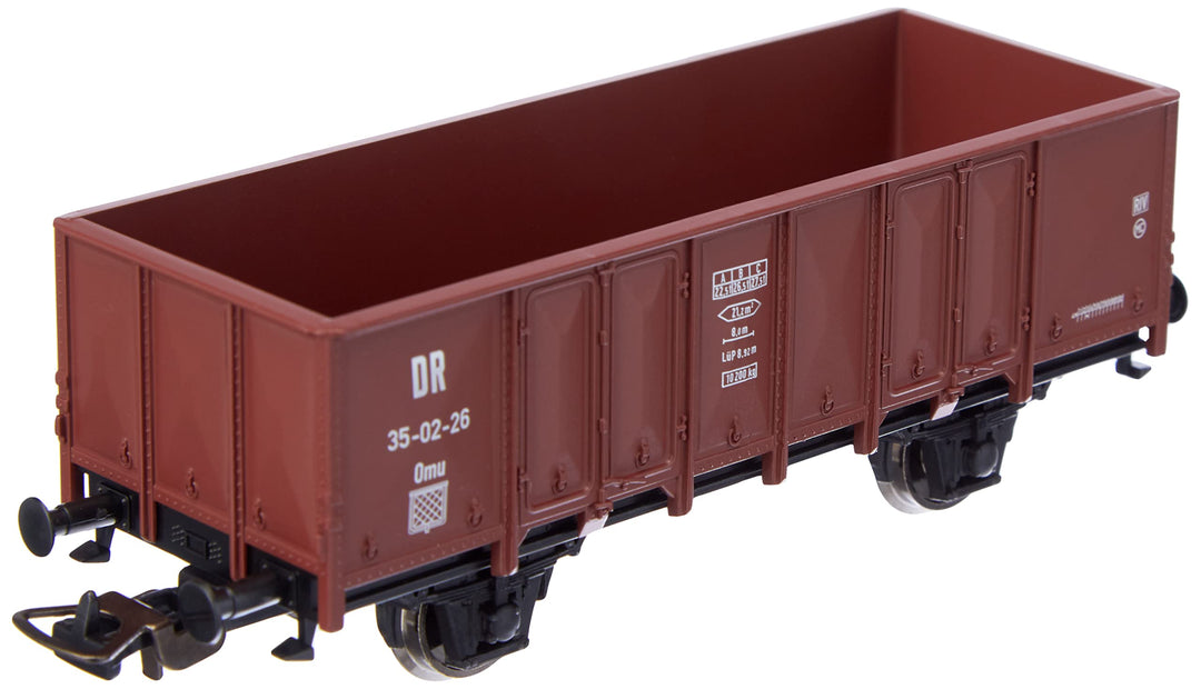 Piko 58742 Offener Güterwagen DR III, Schienenfahrzeug, Grau