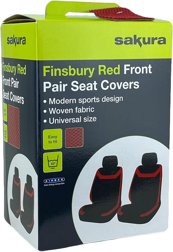 Sakura SS5399 Autositzbezüge, Rot