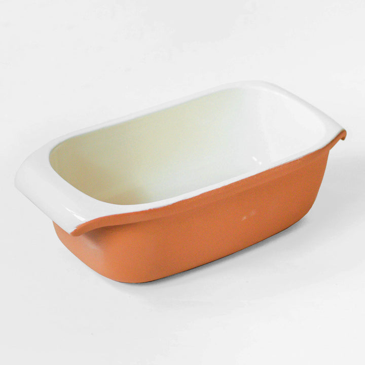 Brotbackform TerraStone 35x15x10 cm hoch mit weisser Innenglasur Brot backen Rezepte