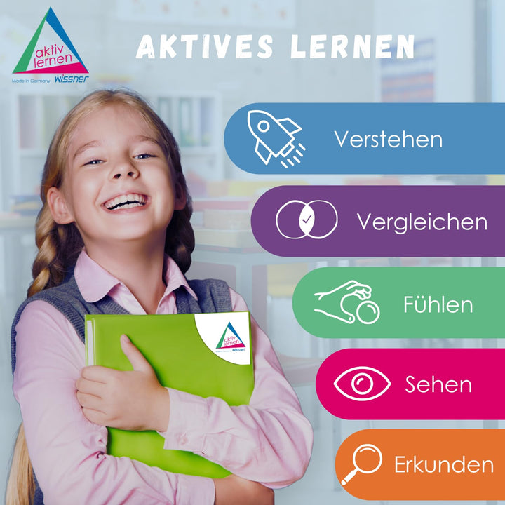 WISSNER 90110 aktiv lernen - Magnetische Lernuhr