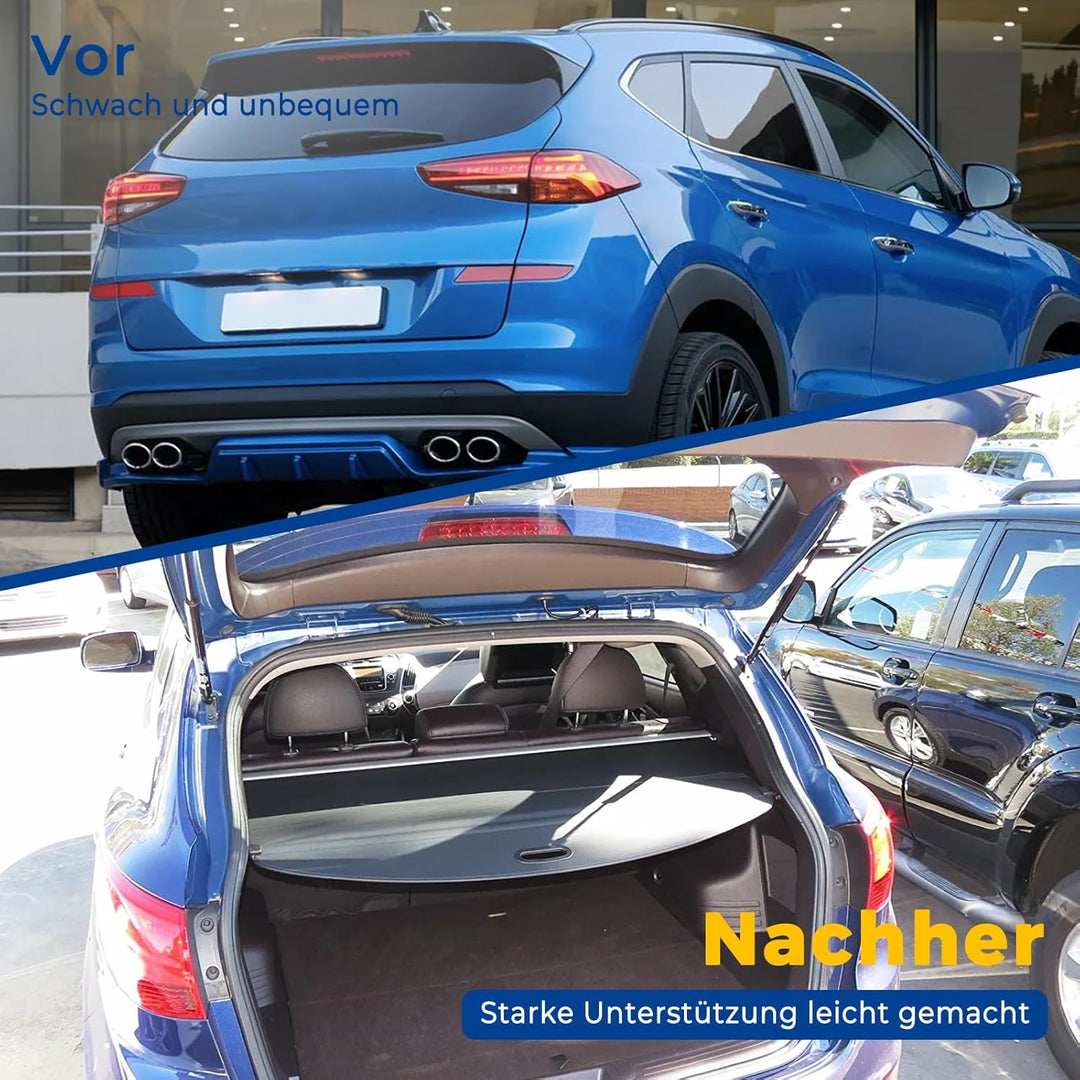 Arana Gasdruckfeder Heckklappendämpfer Kofferraum kompatibel mit Hyundai Tucson TL 2015-2021 1.6L-2.
