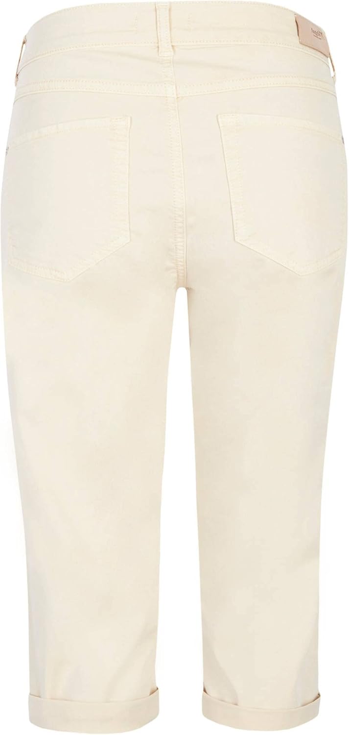 Angels - Damen Caprijeans, Capri TU (122470000), Grösse:W40, Farbe:Light beige (715)