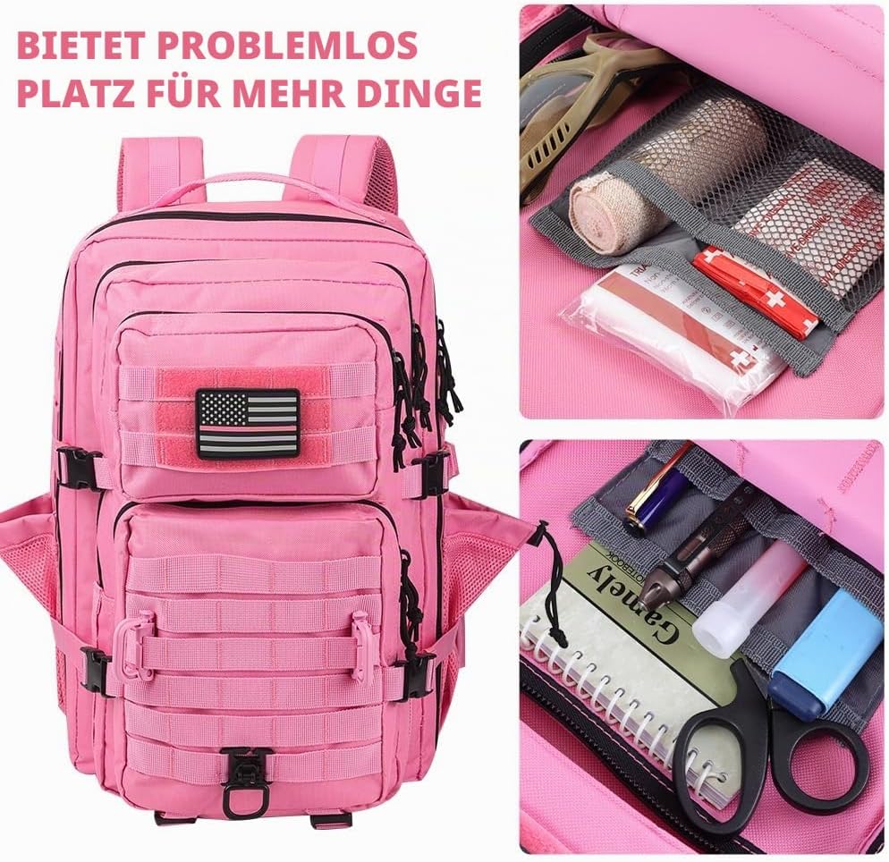 Militär Taktischer Rucksack Cooper Rucksack Armee Assault Pack 3 Tage Bug Out Go Bag Trekking Wander