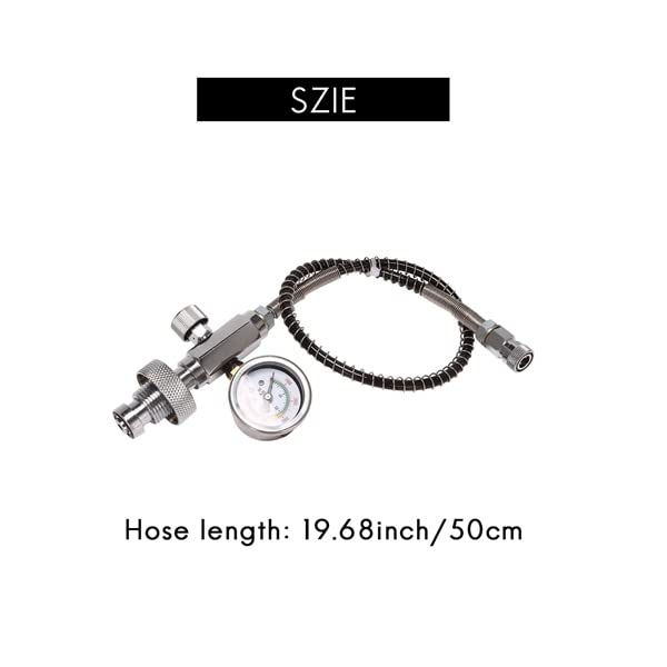 Smallterm Füllstation Kit FüLlstation Ladeadapter Adapter für PCP Luft FüLl Station für Tauch Zylind