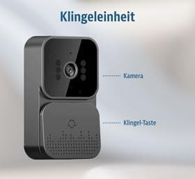 Kopp, Rottenburg Video-Funkklingel mit Monitor und Türsprechanlage