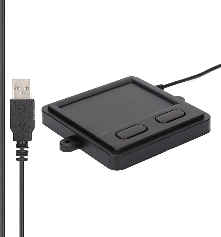 Keenso Maus Touchpad USB Wired Embedded Compact Size 2 Tasten 2 Tasten Touch Pad für, Tragbares Trac