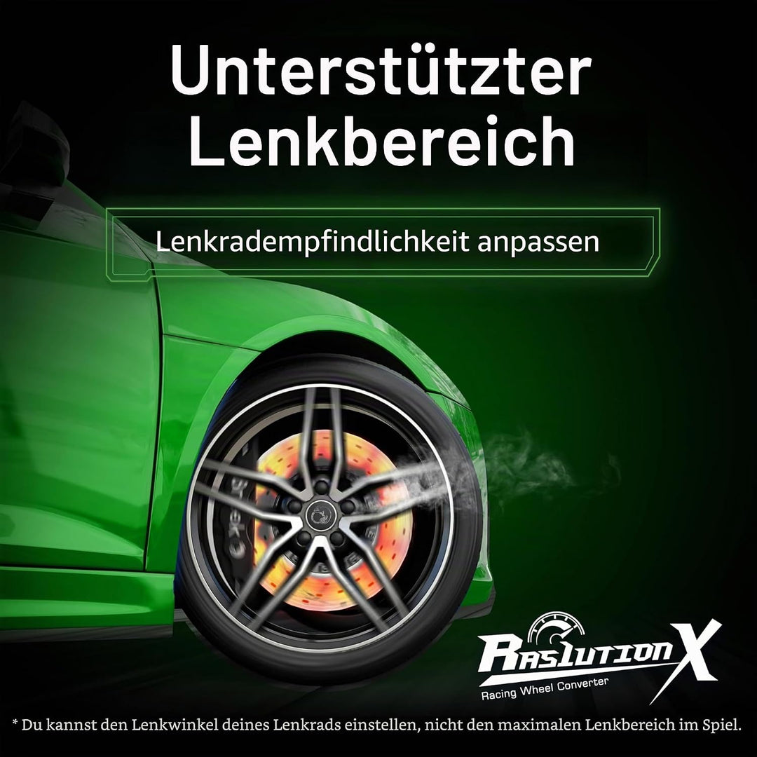 Brook Ras1ution X - Rennrad-Konverter für Xbox Series X|S, Xbox One & Xbox 360 | 60+ Radunterstützun