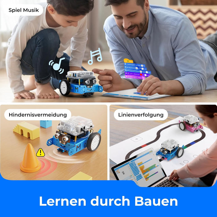 Makeblock mBot Smart Roboter Spielzeug, Scractch/Arduino Programieren Lernen, Roboter Programmierbar