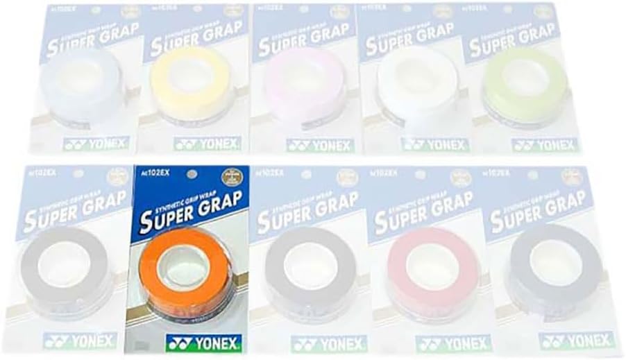 Yonex Overgrip Super Grap 3er STANDARD Orange, STANDARD Orange