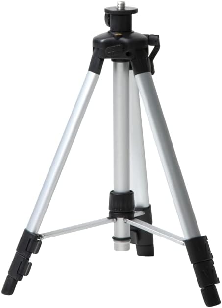 STROXX Tripod Premium Stativ 1,5m - Baustativ - 1/4” Anschlussgewinde - für Laser und Nivelliergerät