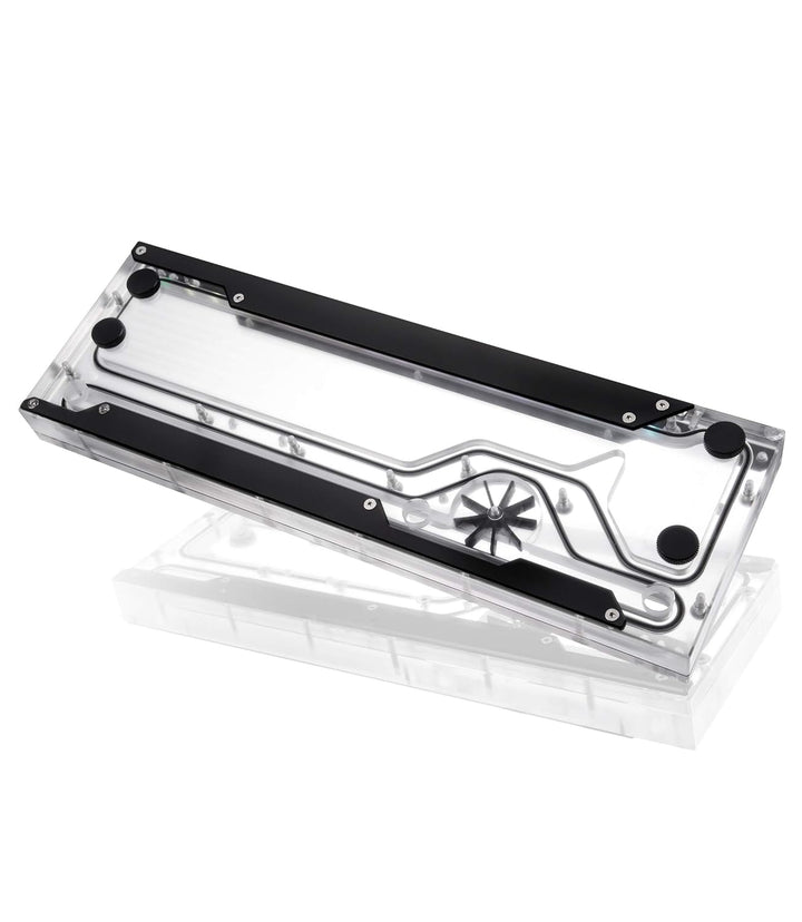 Raijintek Acheron 360 RBW Distro Plate mit RGB Beleuchtung und Fassungsvermögen von 220 ml für Custo