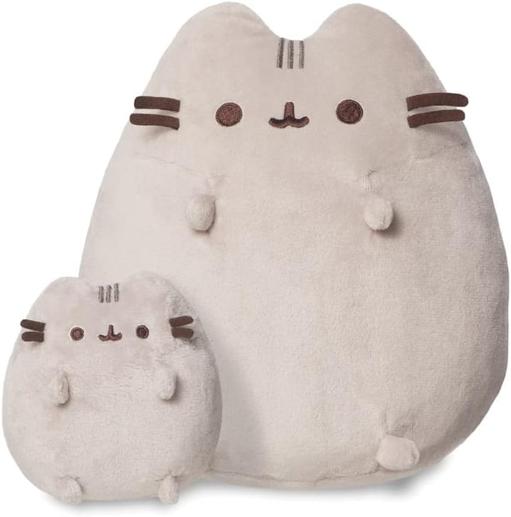 Aurora, 61486, Sitzender Pusheen, Offizieller Merchandise, 23cm, Stofftier, Grau