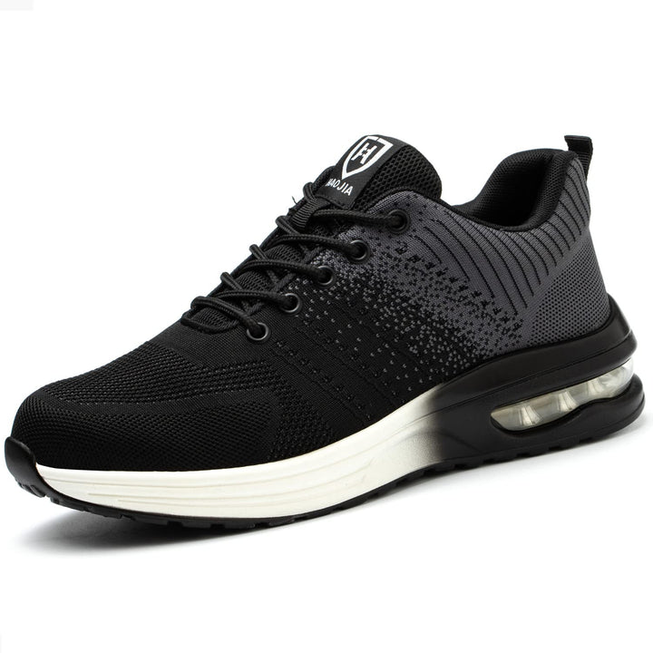 Sicherheitsschuhe Herren Leichte Arbeitsschuhe Damen Sportliche Atmungsaktive Stahlkappenschuhe, 42