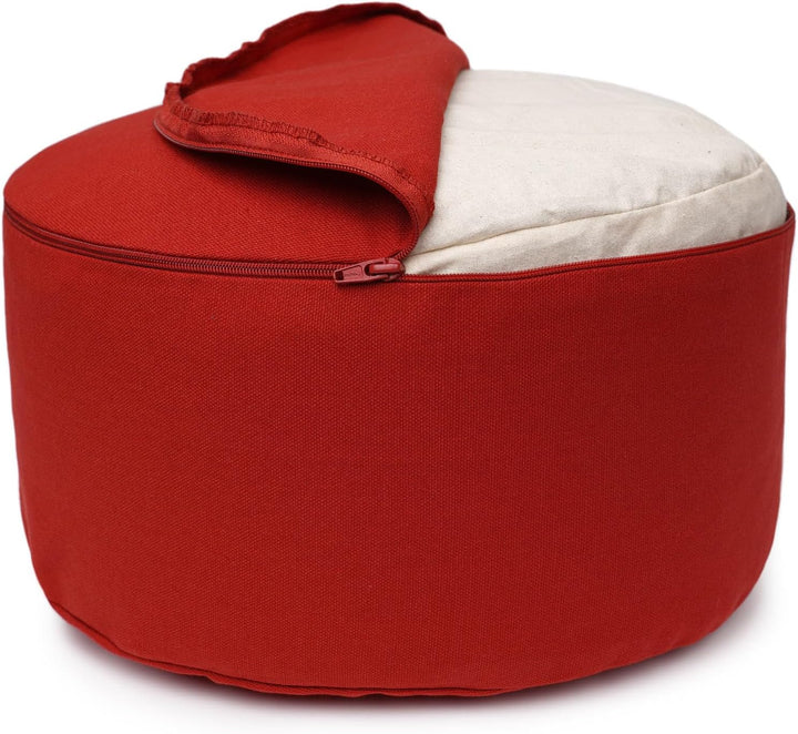 Yogabox Meditationskissen Glückssitz® Chakra, rot, Rot
