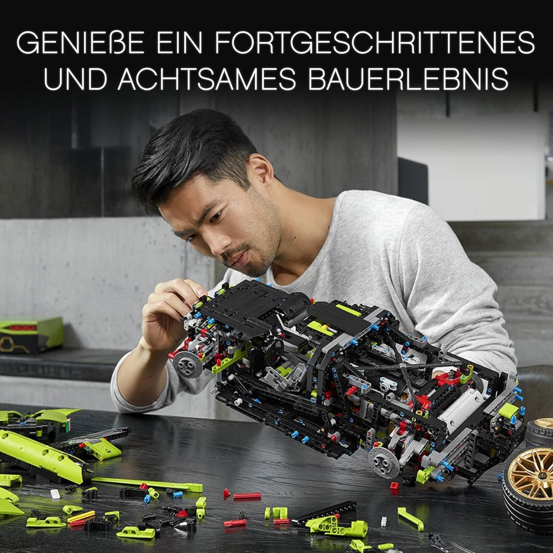 LEGO 42115 Technic Lamborghini Sián FKP 37 Rennwagen, Modell-Bauset für Erwachsene, Geschenkidee für