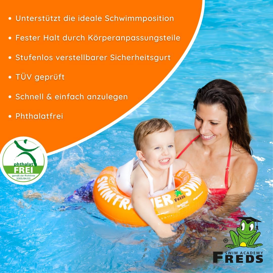 FREDS SWIM ACADEMY - Sets STR Orange + Pumpe, STR Orange + Pumpe
