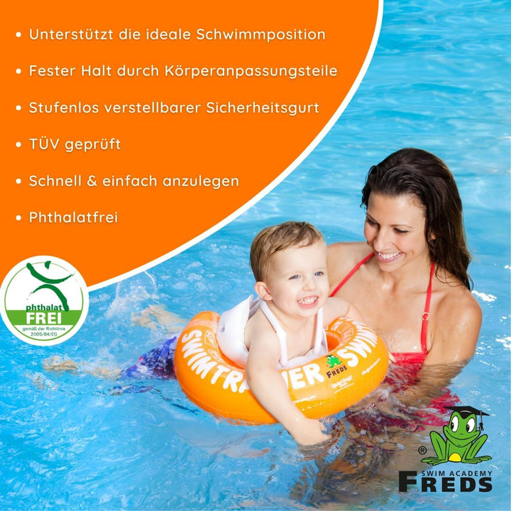 FREDS SWIM ACADEMY - Sets STR Orange + Pumpe, STR Orange + Pumpe