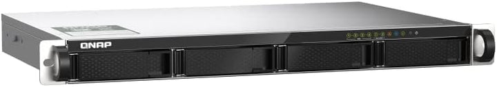 Qnap TS-435XeU-4G Rackmount-NAS mit 4 Einschüben 2,5GbE/10GbE-Konnektivität, M.2 NVMe SSD-Caching Bu