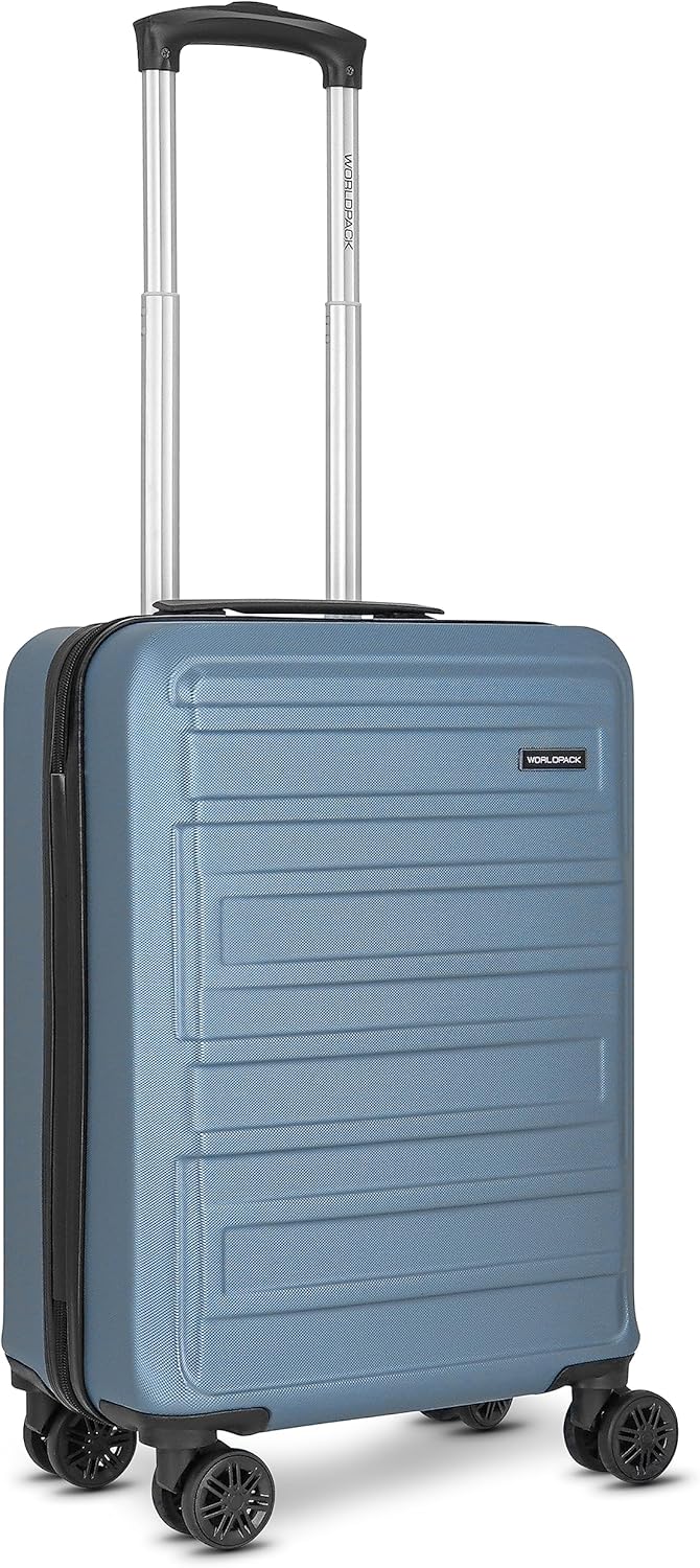 Worldpack New York 2.0 Handgepäck Koffer | Hartschalen Kabinentrolley mit 4-Rollen-System, arretierb