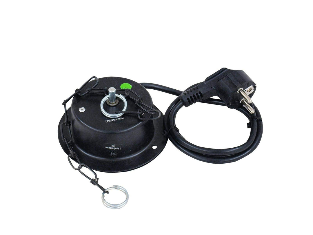 Eurolite MD-1015 Drehmotor mit Netzstecker | Motor für Spiegelkugeln bis 30 cm mit 1,5 Umdrehungen/M