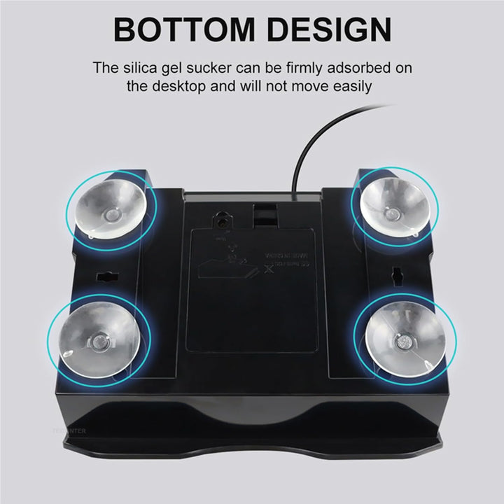 Universal Arcade Fight Stick für Switch/PC/PS3, mit USB Port, Ergonomisches Design, Schwarzes und Ro