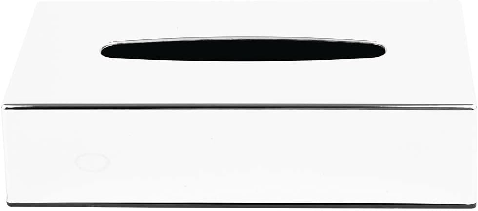 Bolero CF121 Chromierte rechteckige Papiertuch-Box, 61 x 254 x 139 mm