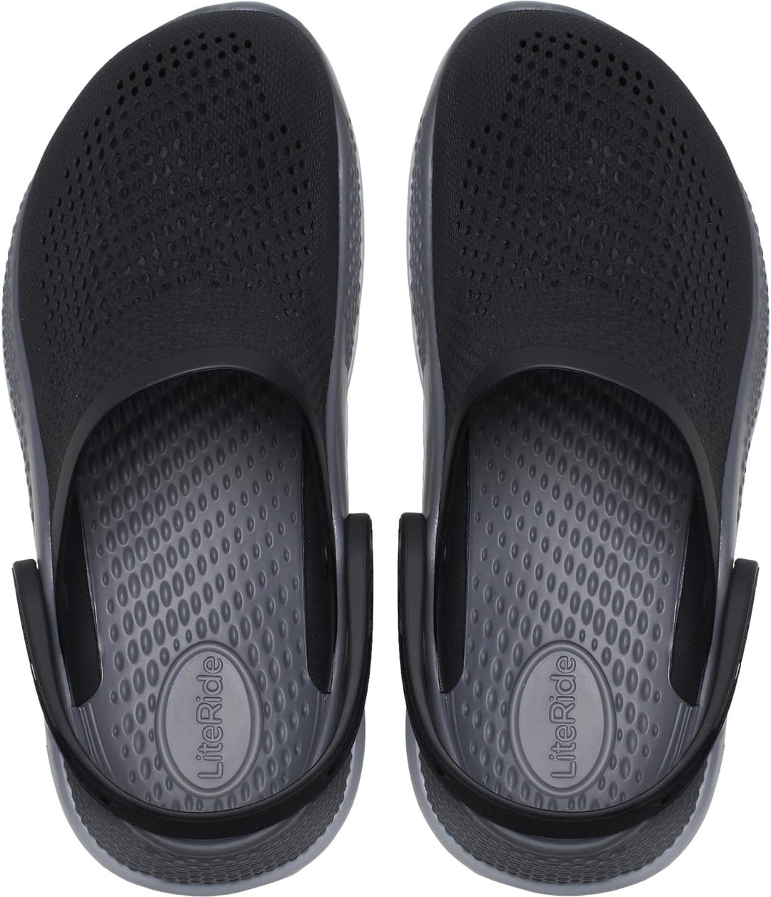 Crocs Unisex Literide 360 Clog 36/37 EU Black Slate Grey, 36/37 EU Black Slate Grey