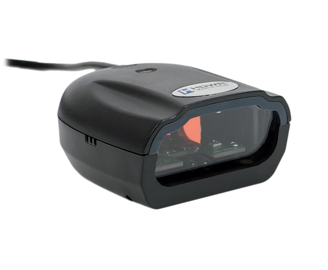 Barcodescanner, Stationär Lesegerät USB, professionaler automatischer und manueller Barcode-Scanner,