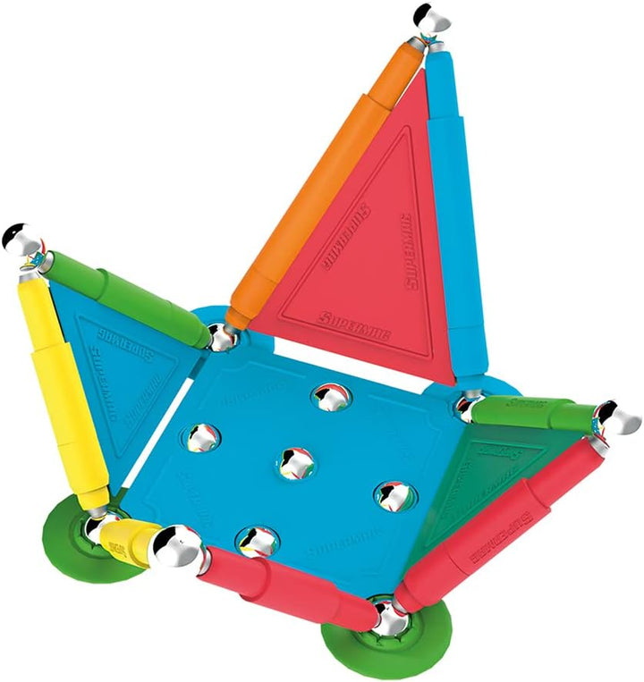 Happy People Supermag Colorstix Magnetisches Konstruktionsspielzeug Magnetische Bausteine Magnetspie