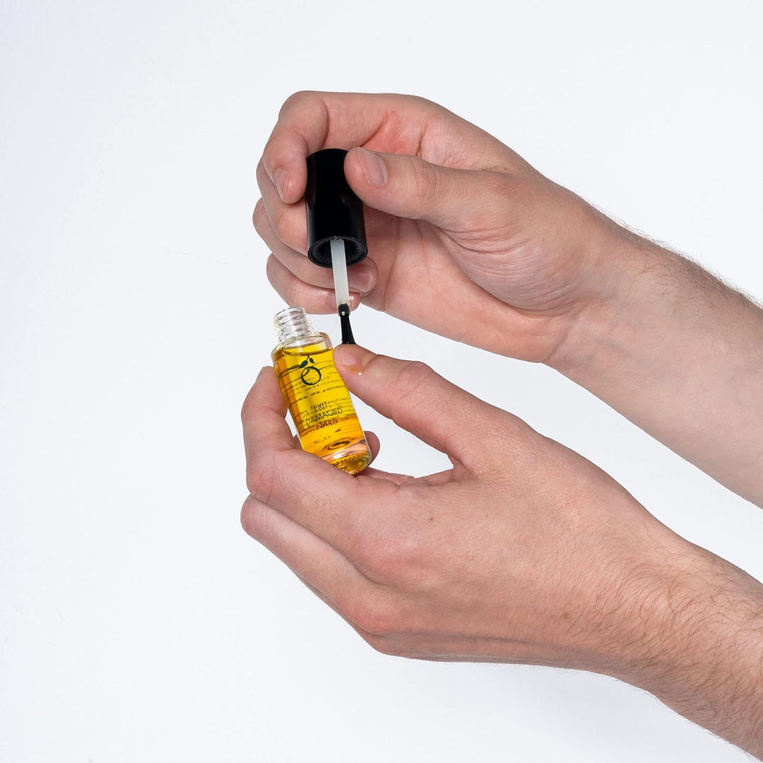 Herome Combi-Pack Ende Extrem Beschädigte Nägel Nagelpflege Nagelöl &amp; Nagelhärter Stark - nach dem G