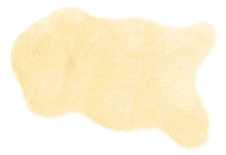 Kinzler J-10431/01, Farbe Natur Fellteppich, 100% Polyacryl im Flor Träger Abseite: 100% Polyester/M
