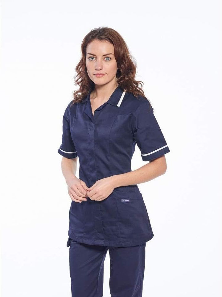 Portwest LW20NARXXXL Serie LW20 klassische Tunika, regulär, Grösse: XXXL, Marineblau. 3XL Marine, 3X
