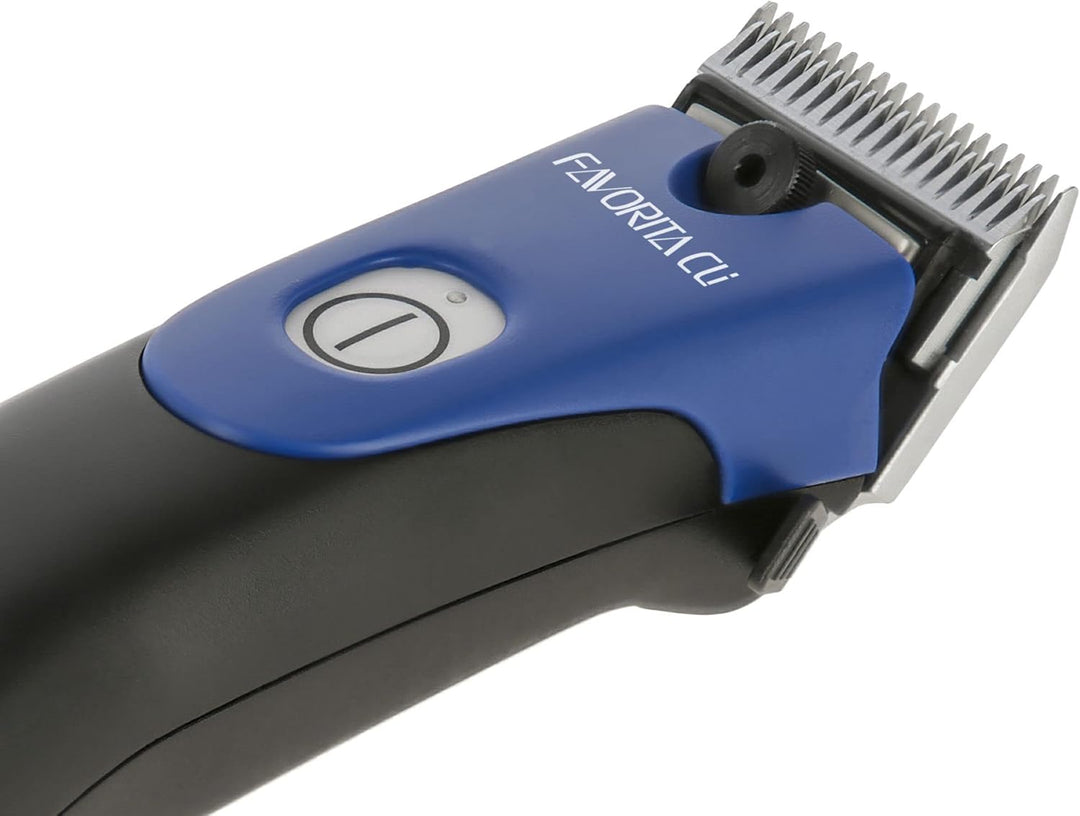 Kerbl Aesculap Favorita CLi, Schermaschine mit 2 Akkus, Nachtblau, Modell 2022, GT236-NB, Blau