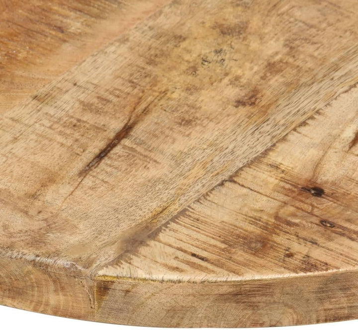 vidaXL Mangoholz Massiv Tischplatte Massivholzplatte Holzplatte Ersatztischplatte Holz Platte für Es