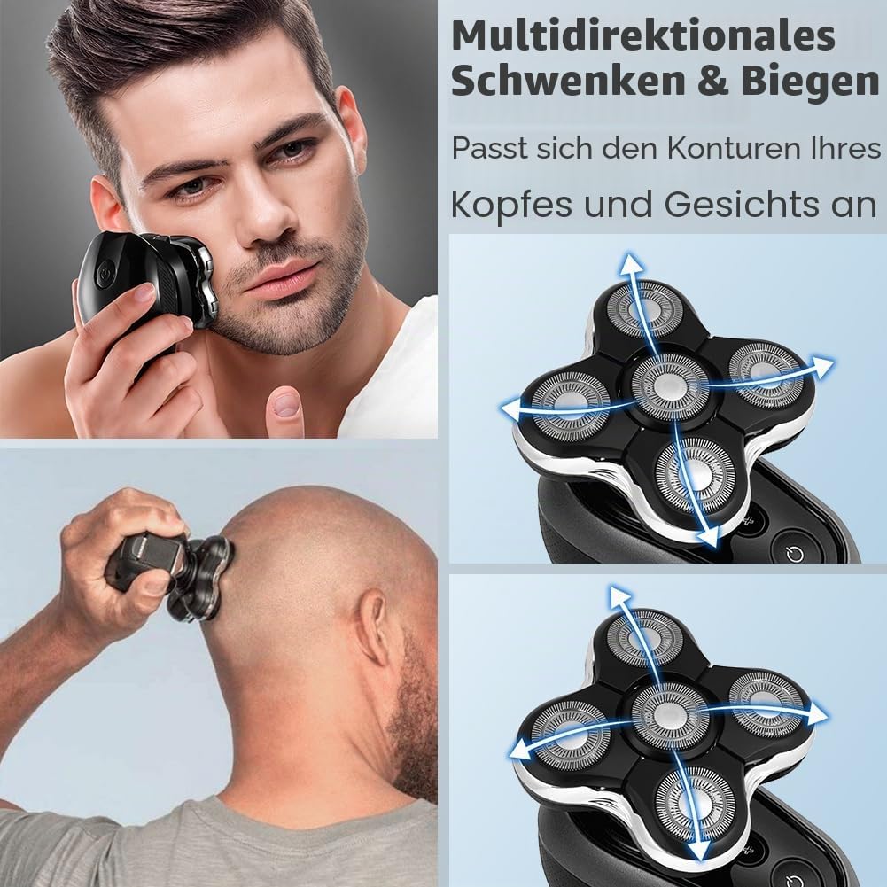 2pc Remington Glatzen Rasierer Ersatzköpfe, Kopfrasierer Scherkopf, Rasierer Herren Ersatzköpfe Komp