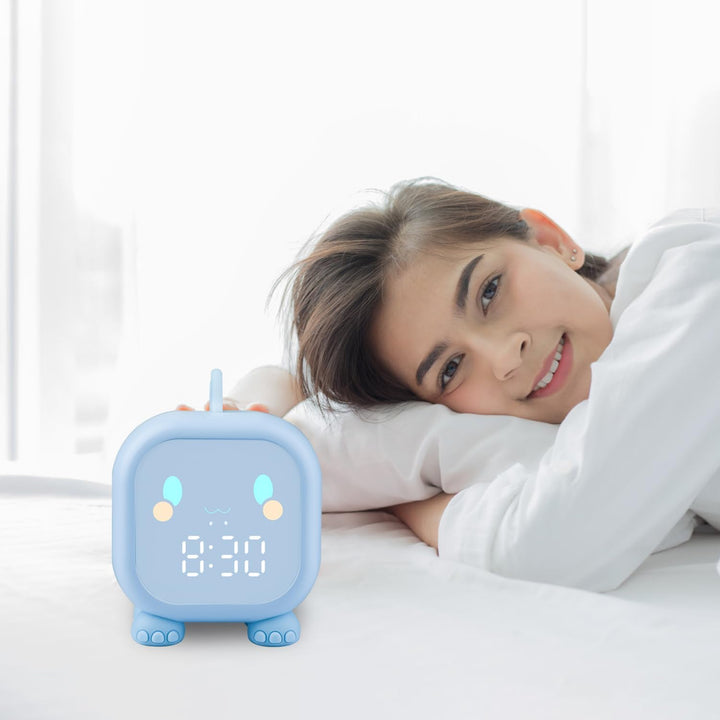 Digitaler Kinderwecker für Jungen Und Mädchen 4–16 Jahre | Multifunktionaler Wecker Kinder mit Bunte