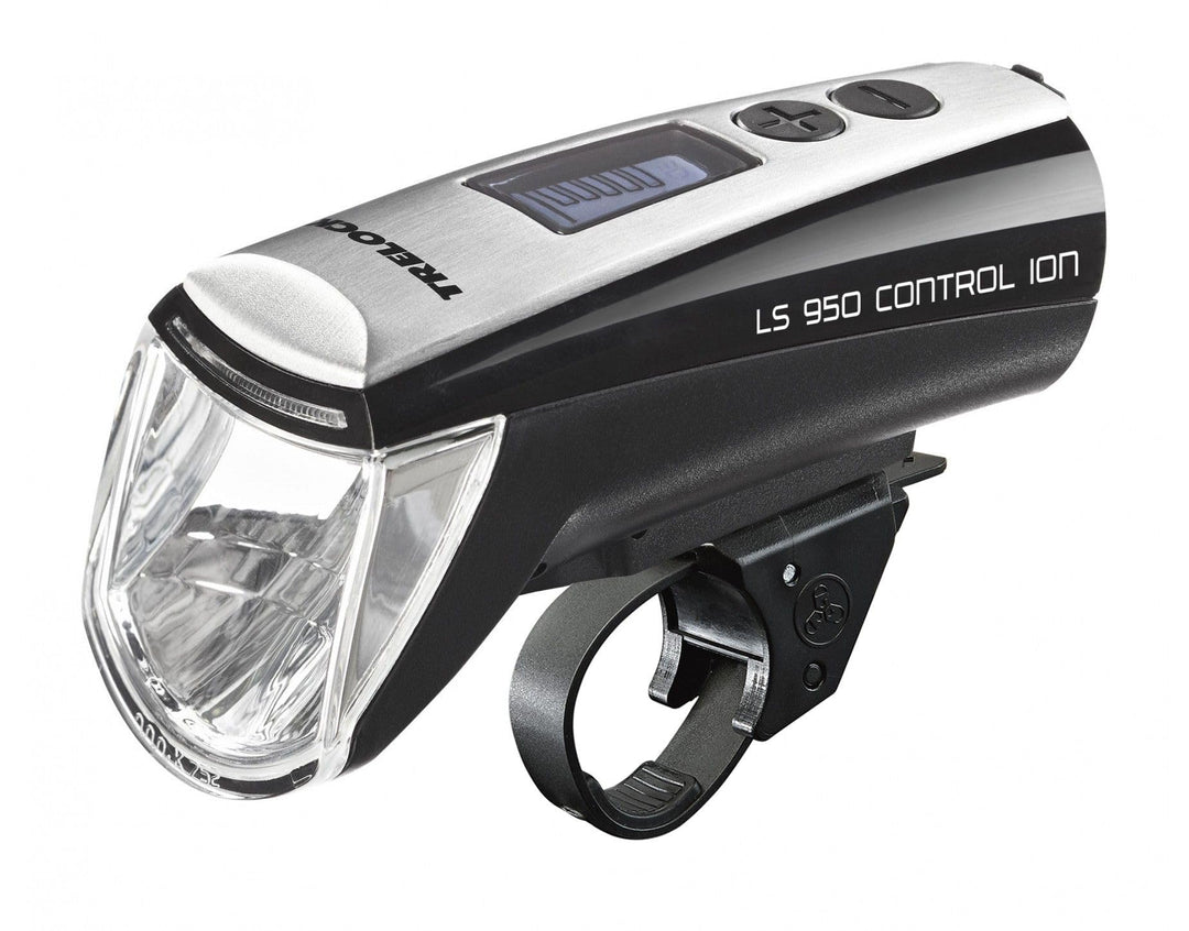 Trelock Unisex – Erwachsene Beleuchtung LS 950 Control Ion 70 FB ZL 800 Batteriefrontschweinwerfer,