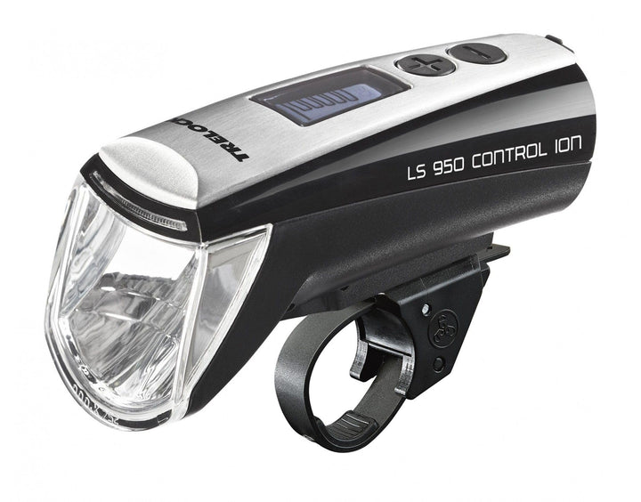 Trelock Unisex – Erwachsene Beleuchtung LS 950 Control Ion 70 FB ZL 800 Batteriefrontschweinwerfer,