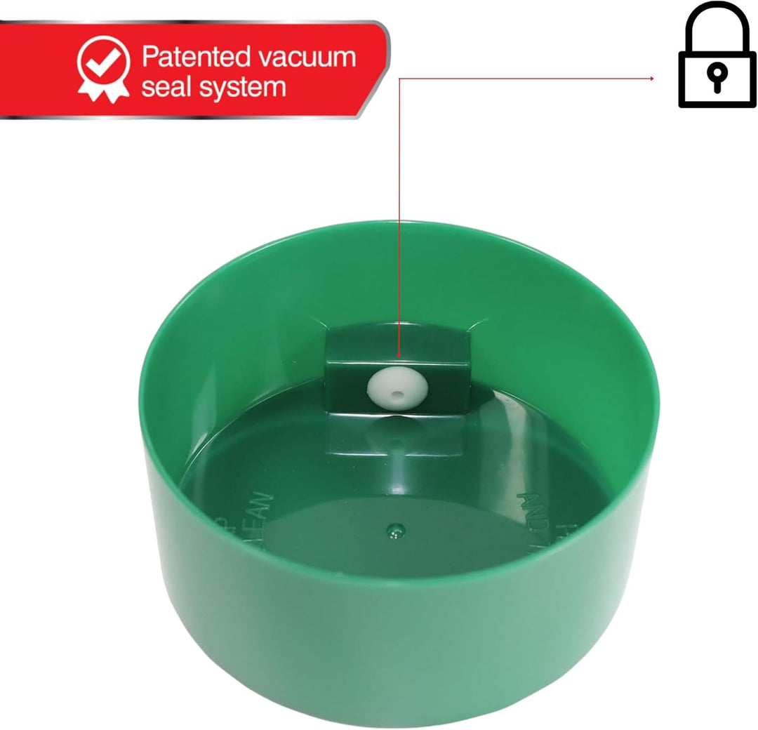 Tightpac America, Inc. Tightvac – Vakuumversiegelt, 0,9 bis 340 ml Vorratsdose, Kunststoff, Grüne Ka