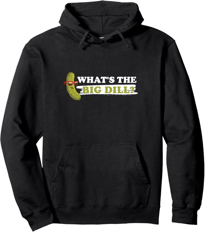 Lustige Was ist die grosse Dill-Gurke mit Sonnenbrille Dill Pullover Hoodie