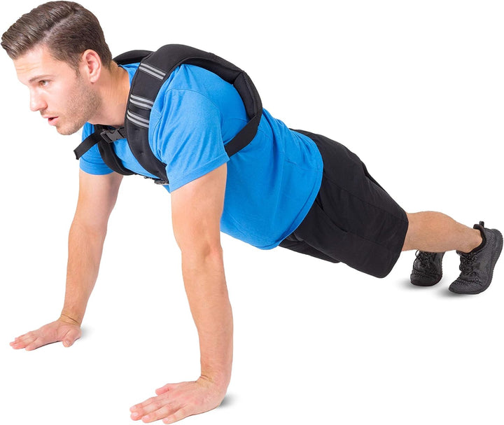 ProsourceFit Trainingsweste für Gewichtheben, Laufen und Fitness, Körpergewichtstraining, Männer und