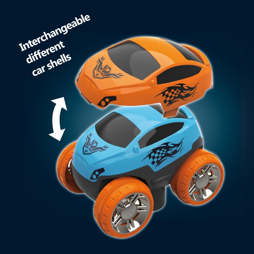 Autorennbahn Autorennbahn Rennbahn Auto Spielset Inklusive 92 Stück Tracks Rennbahn Racetrack Spiels