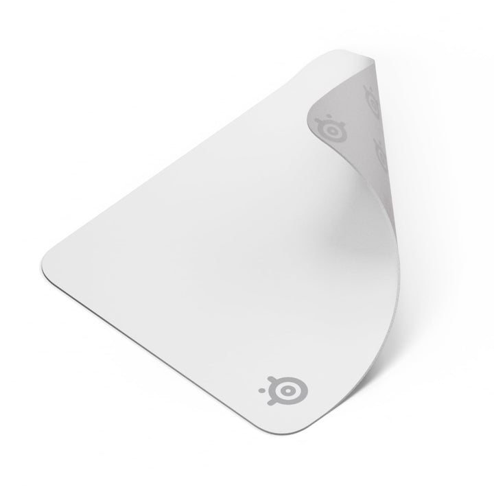 SteelSeries QcK Mauspad (mittel) – Weiss – Anti-Rutsch-Gummierung auf der Unterseite – Bestes Tracki