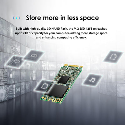 Transcend 1To M.2 2242 SSD SATA3 B+M Key