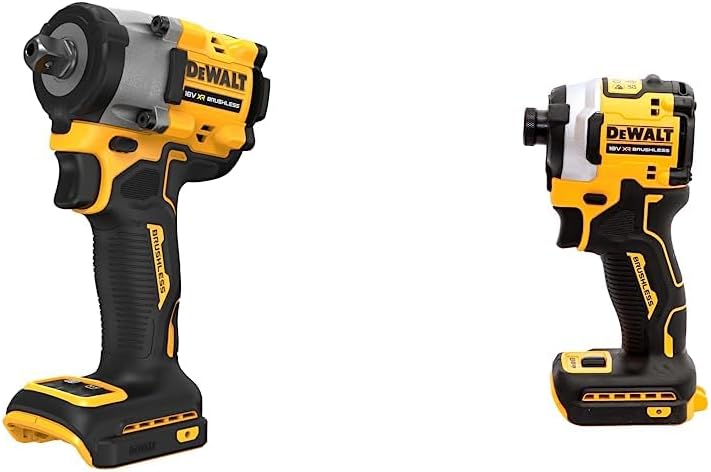 DEWALT XR Akku-Schlagschrauber DCF922N & DCF850N-XJ power screwdriver/impact driver 1/4 18V Black Ye