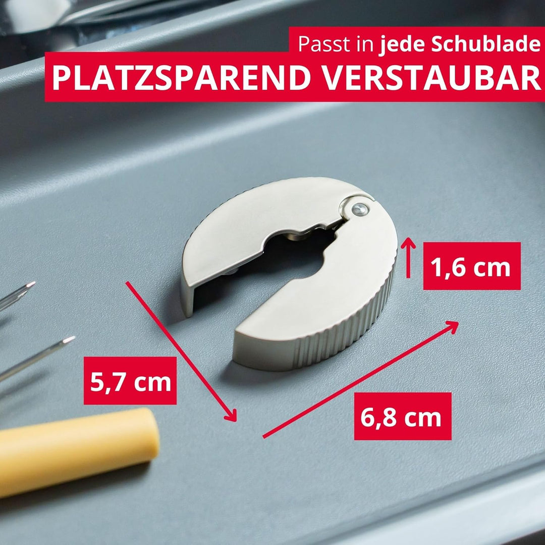 Westmark Kapselschneider, Monopol Edition, Zink-Druckguss, Mondo, Edelmattiert, 62963380, Mondo