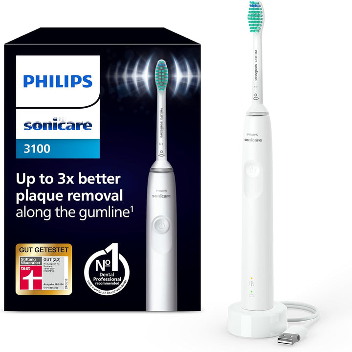Philips HX3671/13 Power Toothbrush SRS3100, Prm, Weiss, 1 Stück (1er Pack) Single, Single